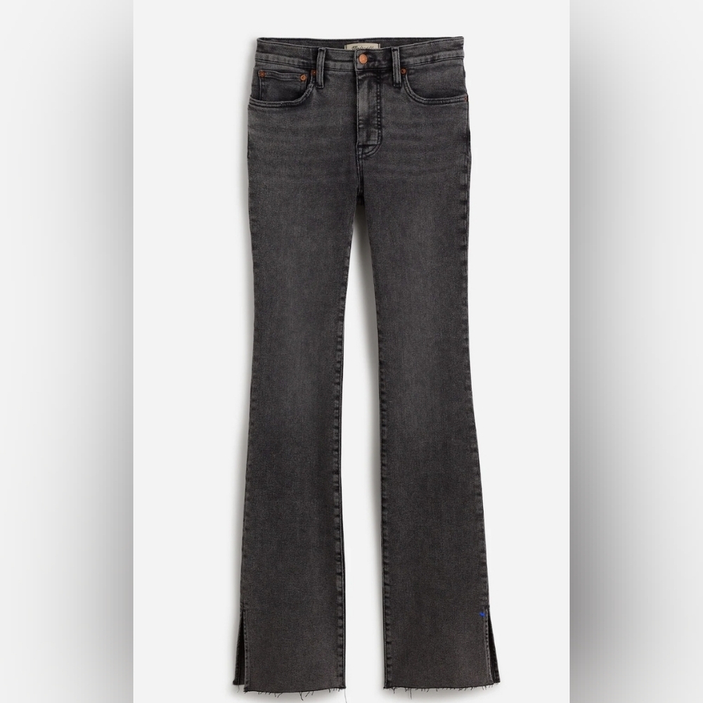Madewell Kick Out Full-Length Jeans in Paynes Wash: Raw Hem edition